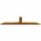 Ekena Millwork Portland Rough Sawn Timber Gable Bracket, Western Red Cedar, 60"W x 15"H x 2"D x 4"F, 6/12 Pitch GBW060X15X0204POR00RWR - alternate 5